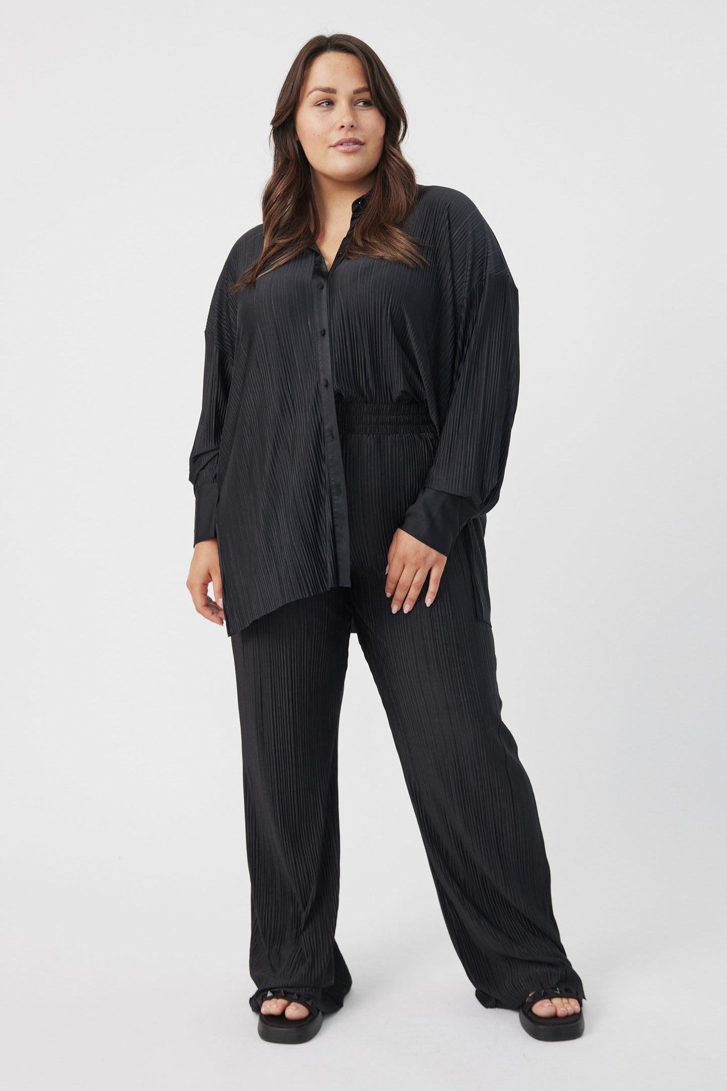 Stacey Plisse Shirt