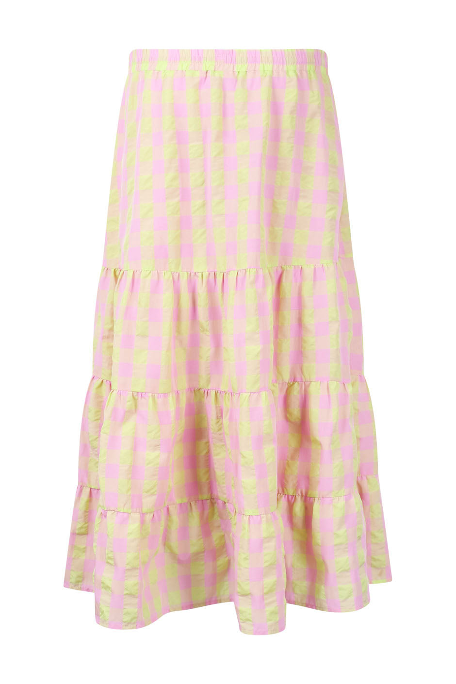 Holly Gingham Maxi Skirt