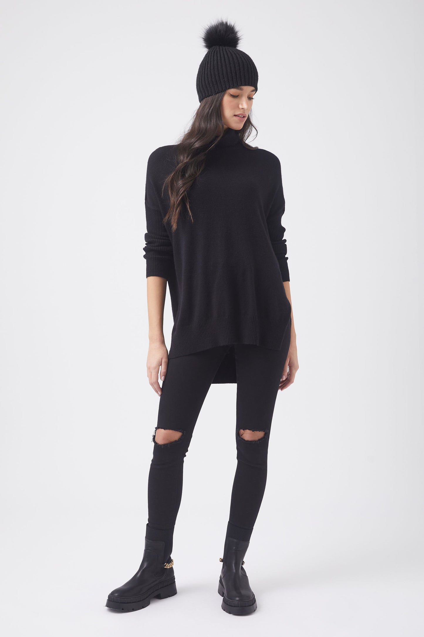 Ava Roll Neck Jumper