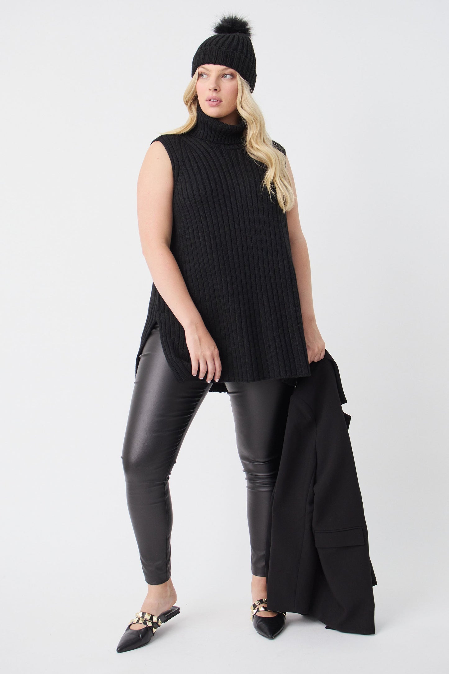 Brianna High Neck Vest