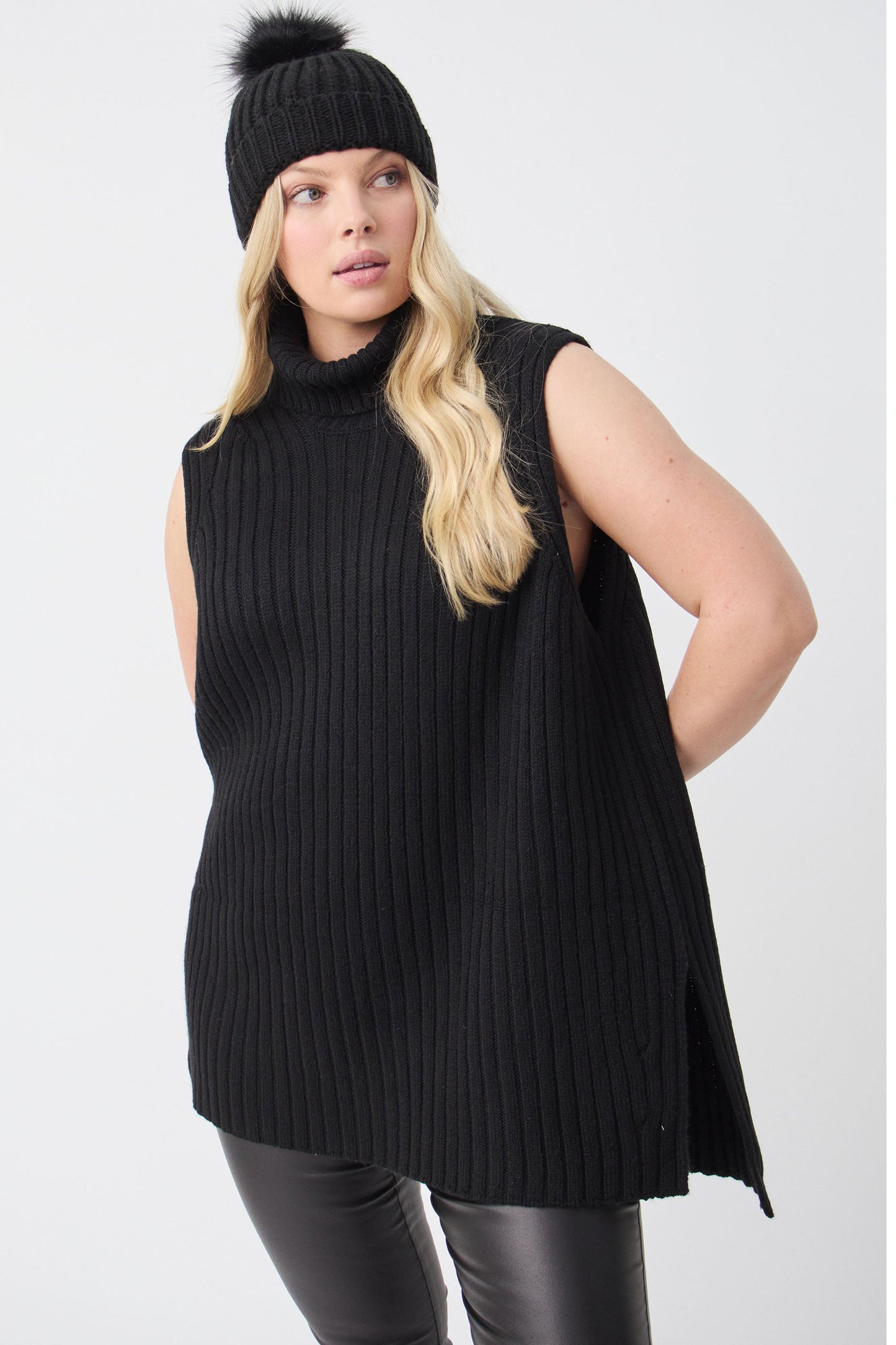 Brianna High Neck Vest