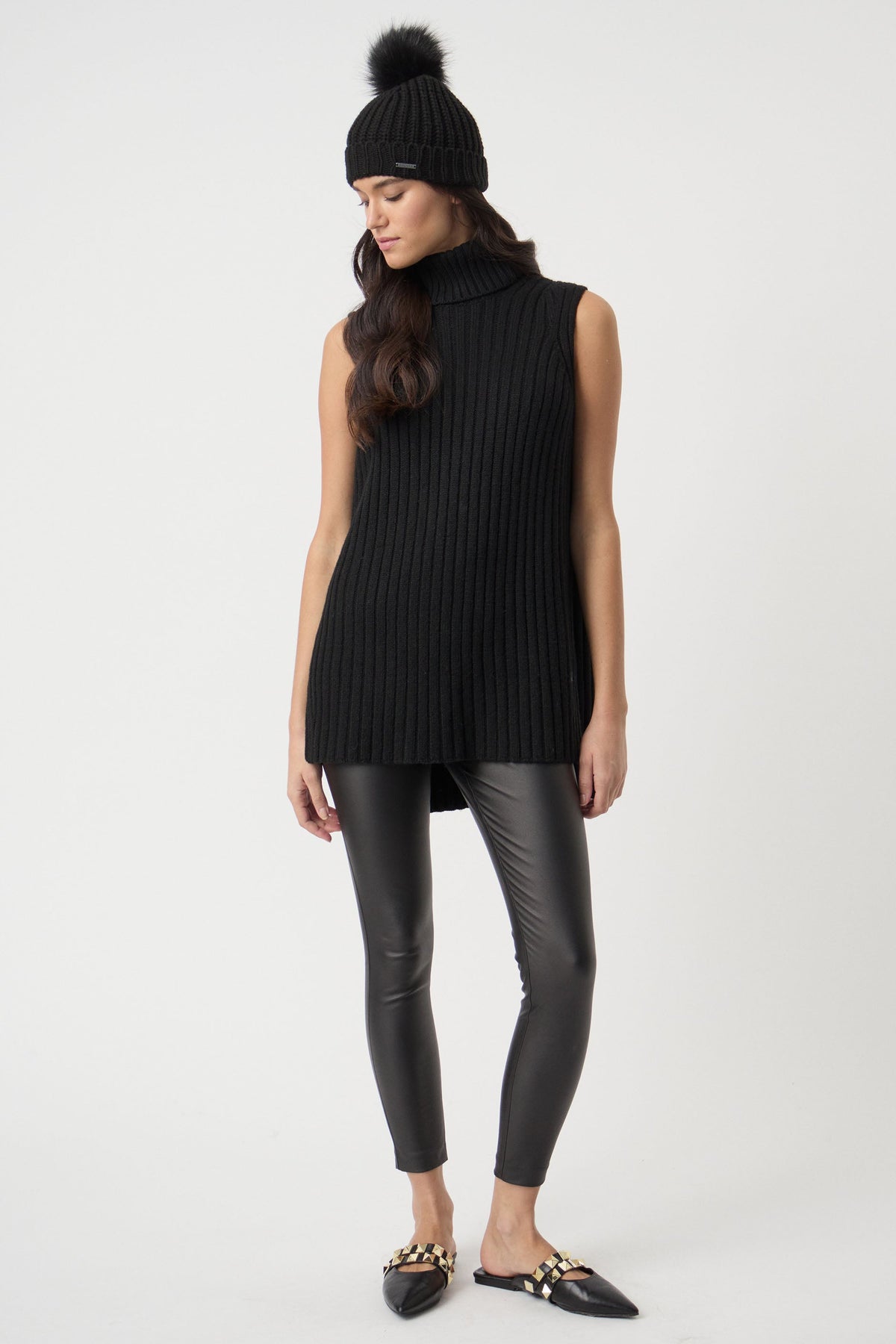 Brianna High Neck Vest