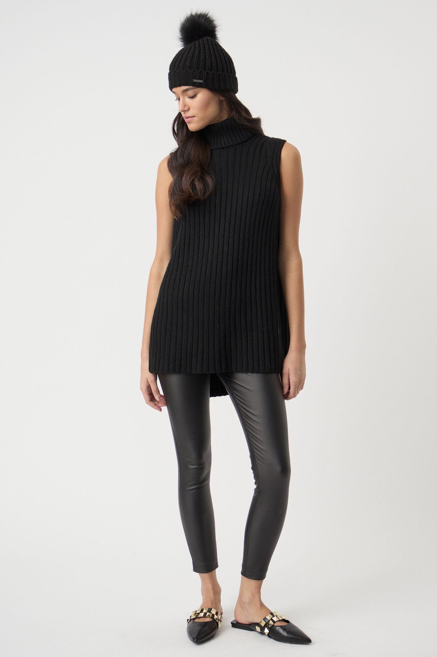 Brianna High Neck Vest