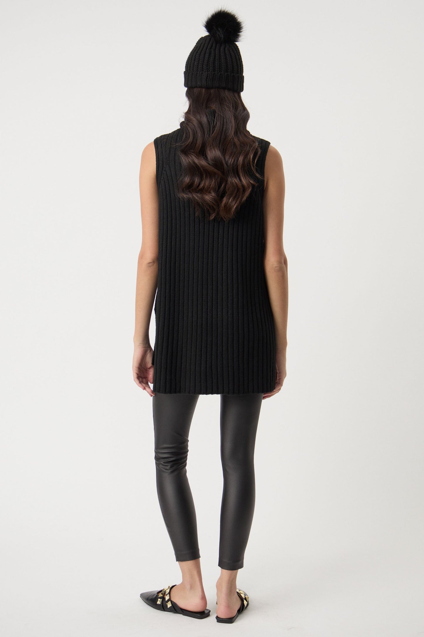 Brianna High Neck Vest