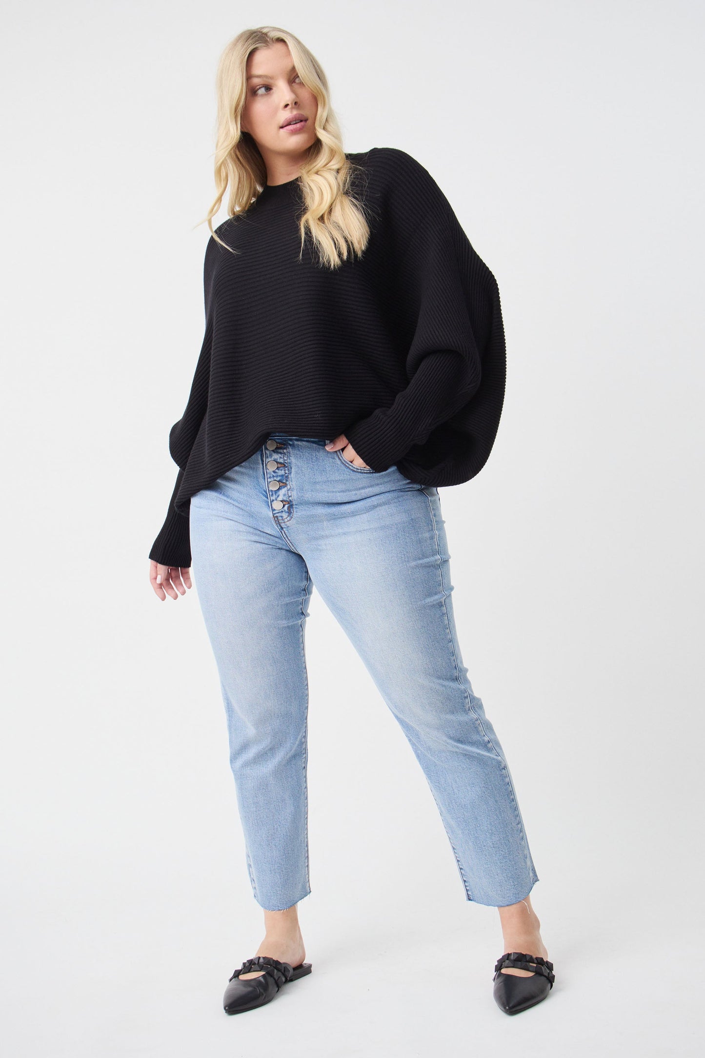Parker Dolman Sleeve Jumper