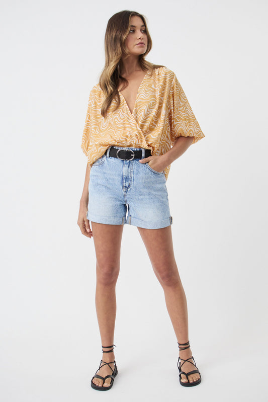 Kayla Wrap Top