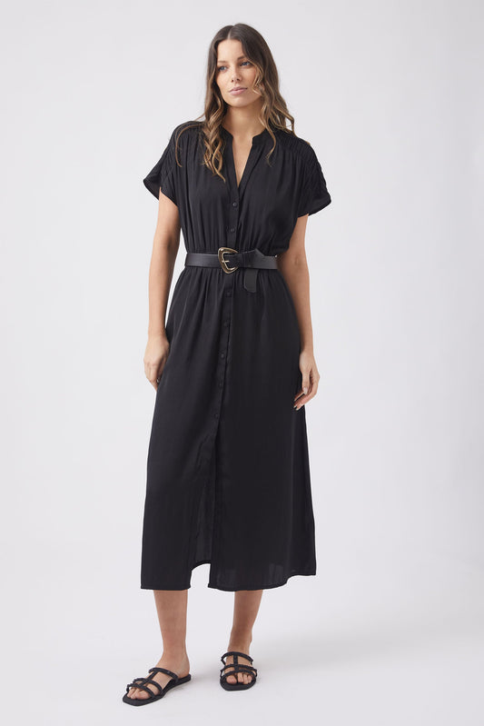 Victoria Shirred Waist Dress