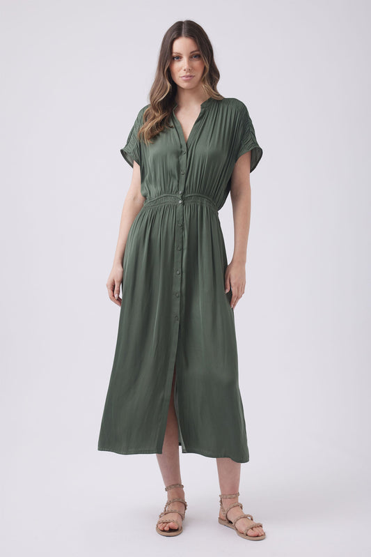 Victoria Shirred Waist Dress