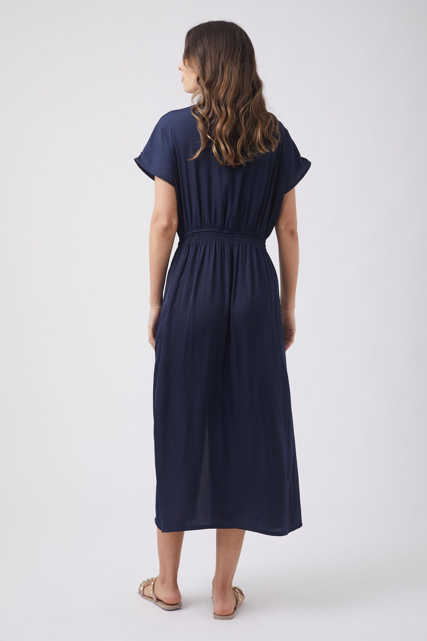 Victoria Shirred Waist Dress
