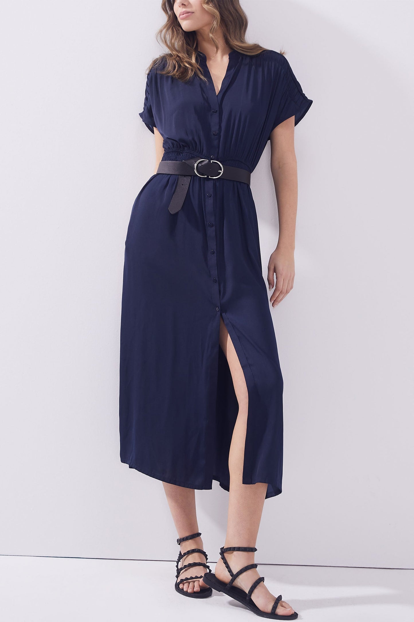 Victoria Shirred Waist Dress