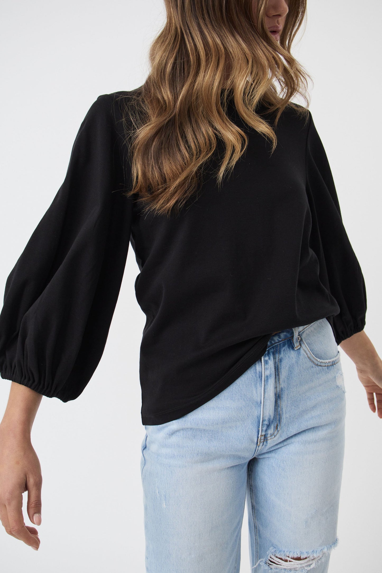 Giselle Balloon Sleeve Top