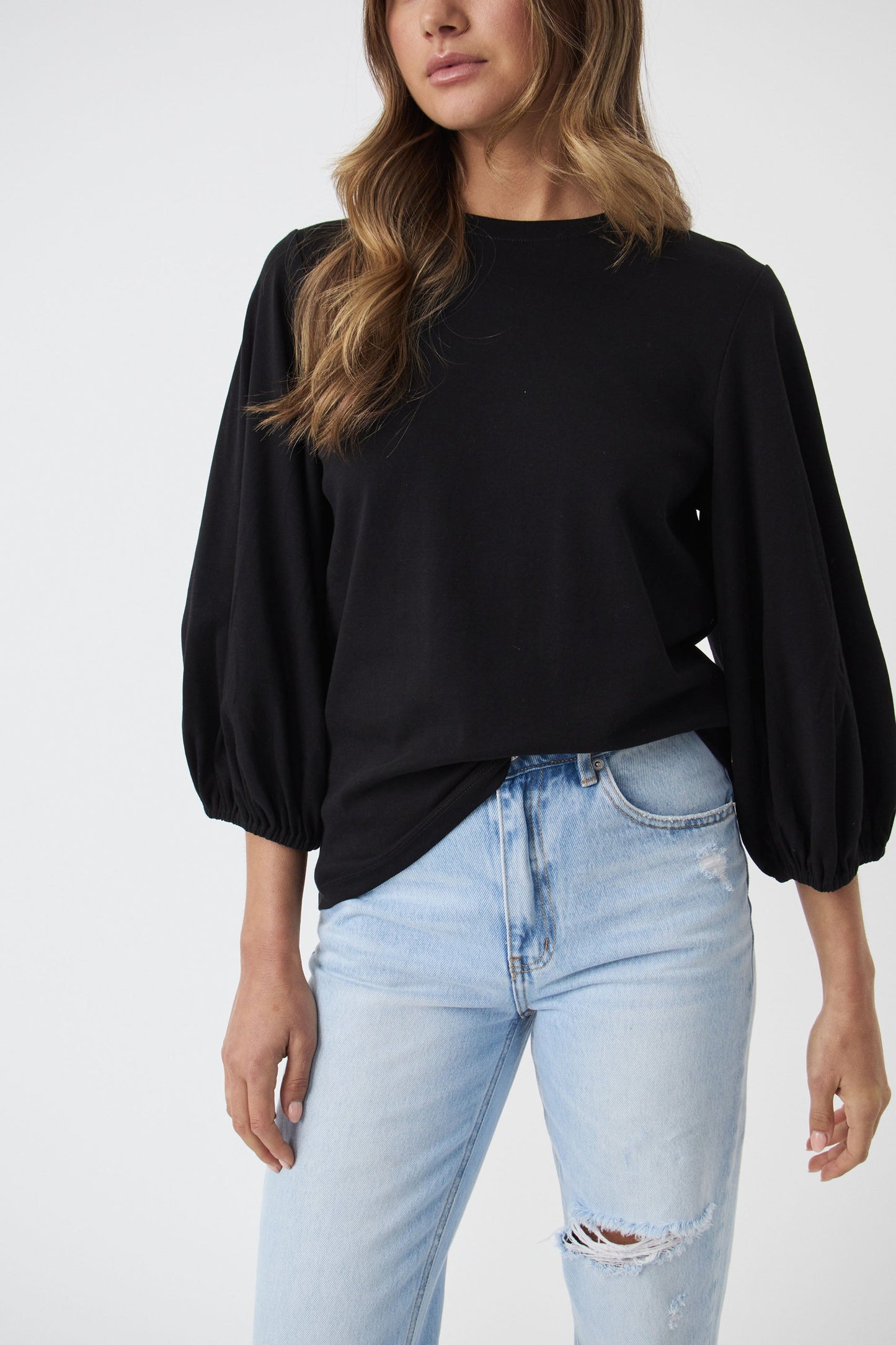 Giselle Balloon Sleeve Top