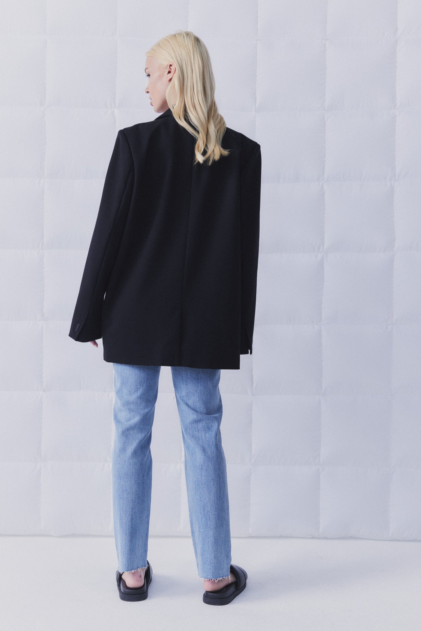 D-Luxe Oversized Ponte Blazer