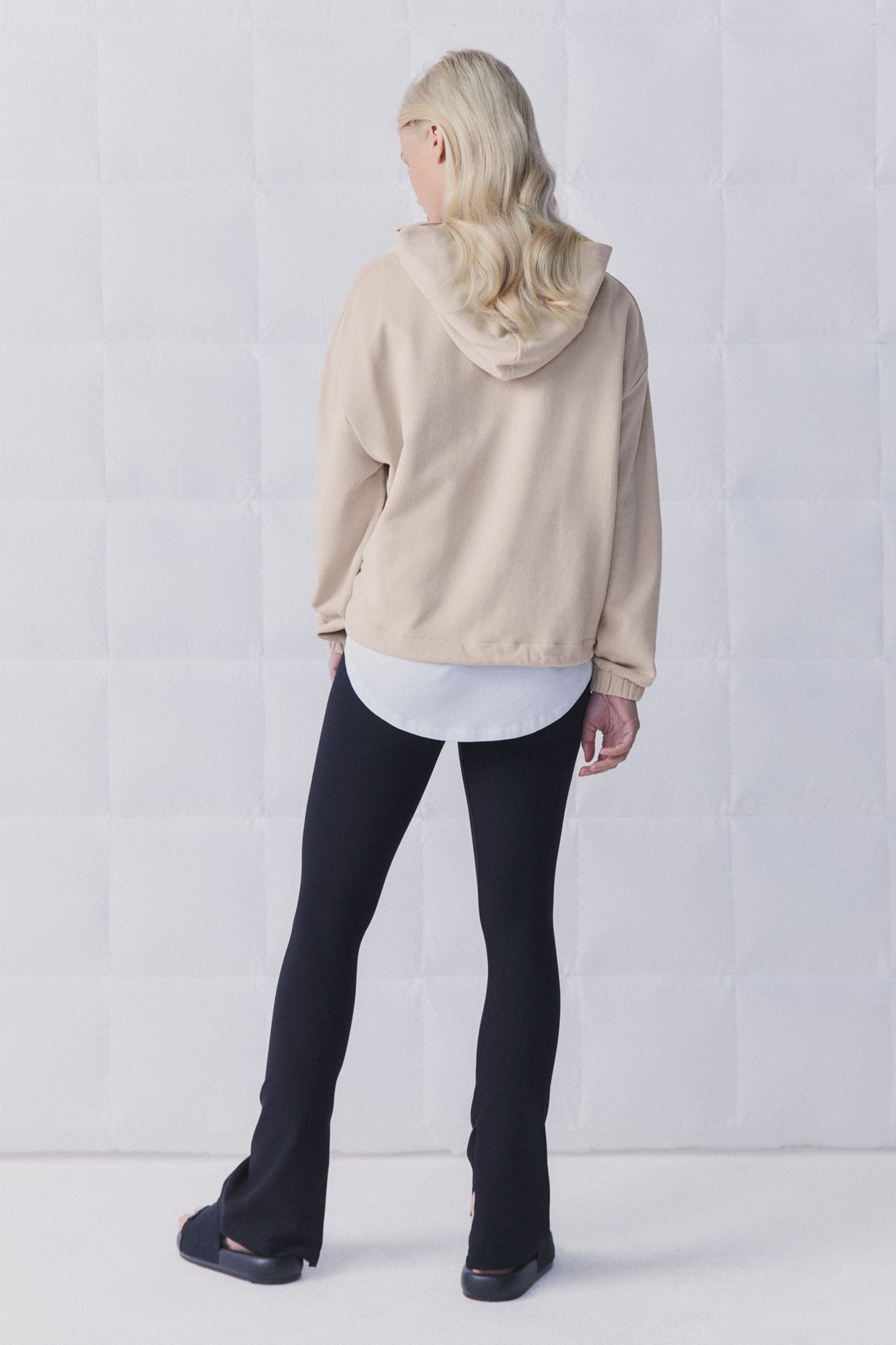 D-Luxe Cropped Pocket Hoodie