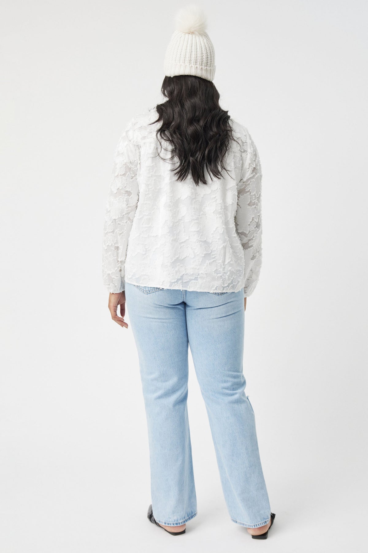 Annabella Textured Blouse