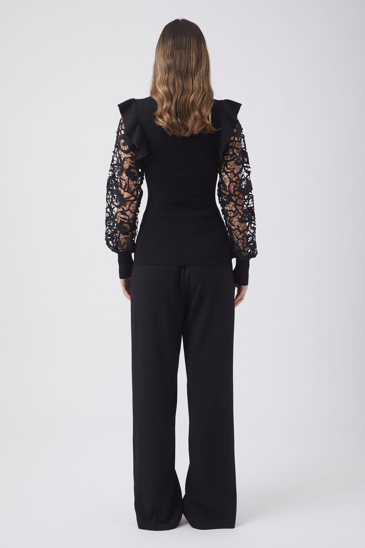 Chelsea Lace Sleeve Top