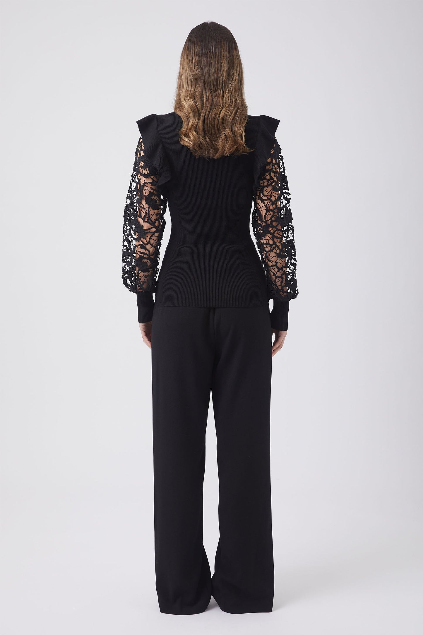 Chelsea Lace Sleeve Top