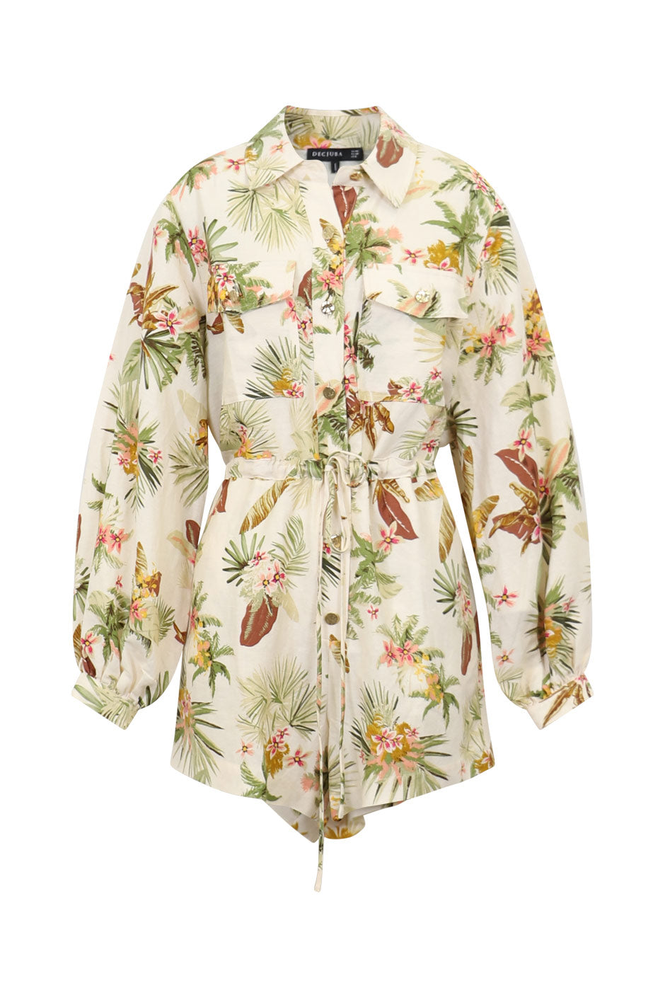 Emma Button Detail Playsuit