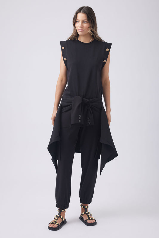 Abbey Military Button Tank