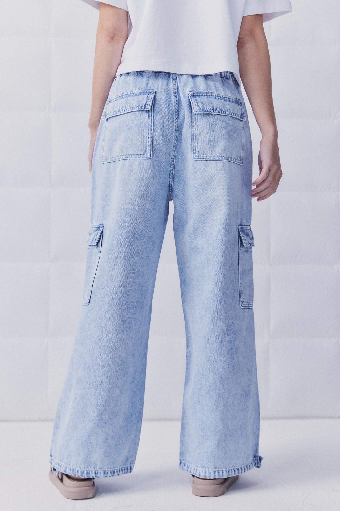 D-Luxe Denim Utility Jogger