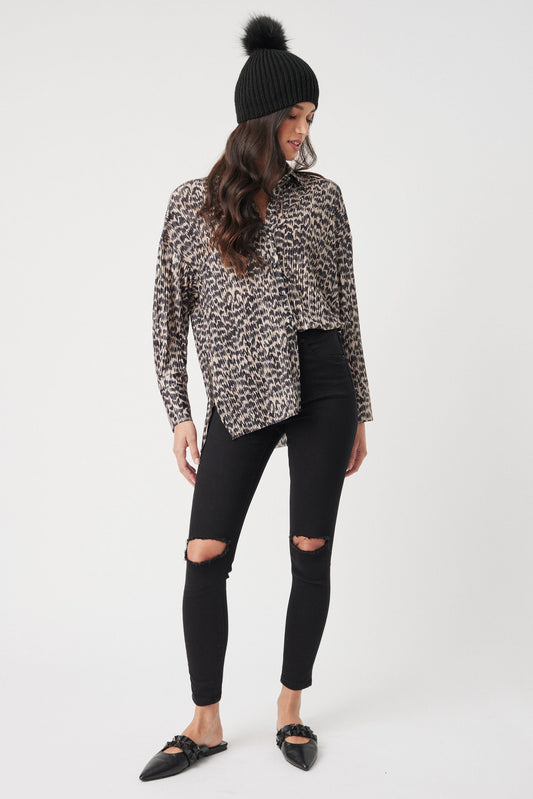 Stacey Plisse Shirt
