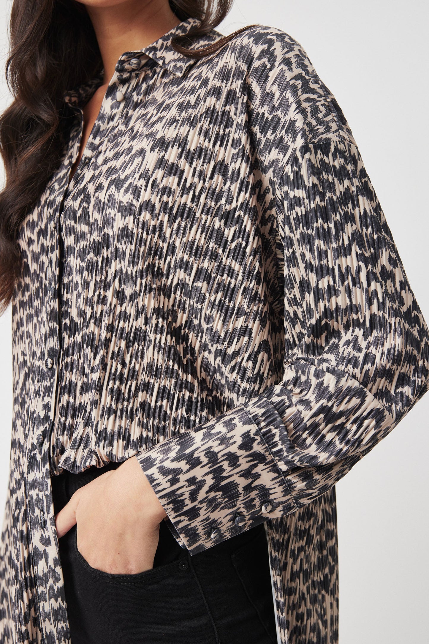 Stacey Plisse Shirt
