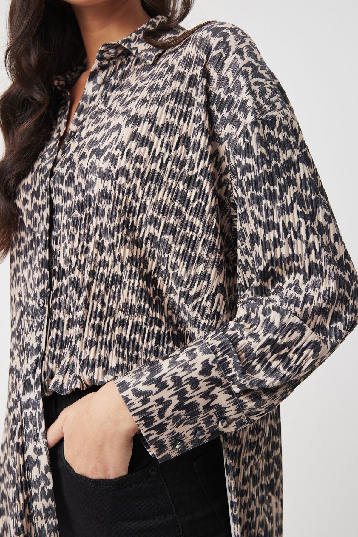 Stacey Plisse Shirt