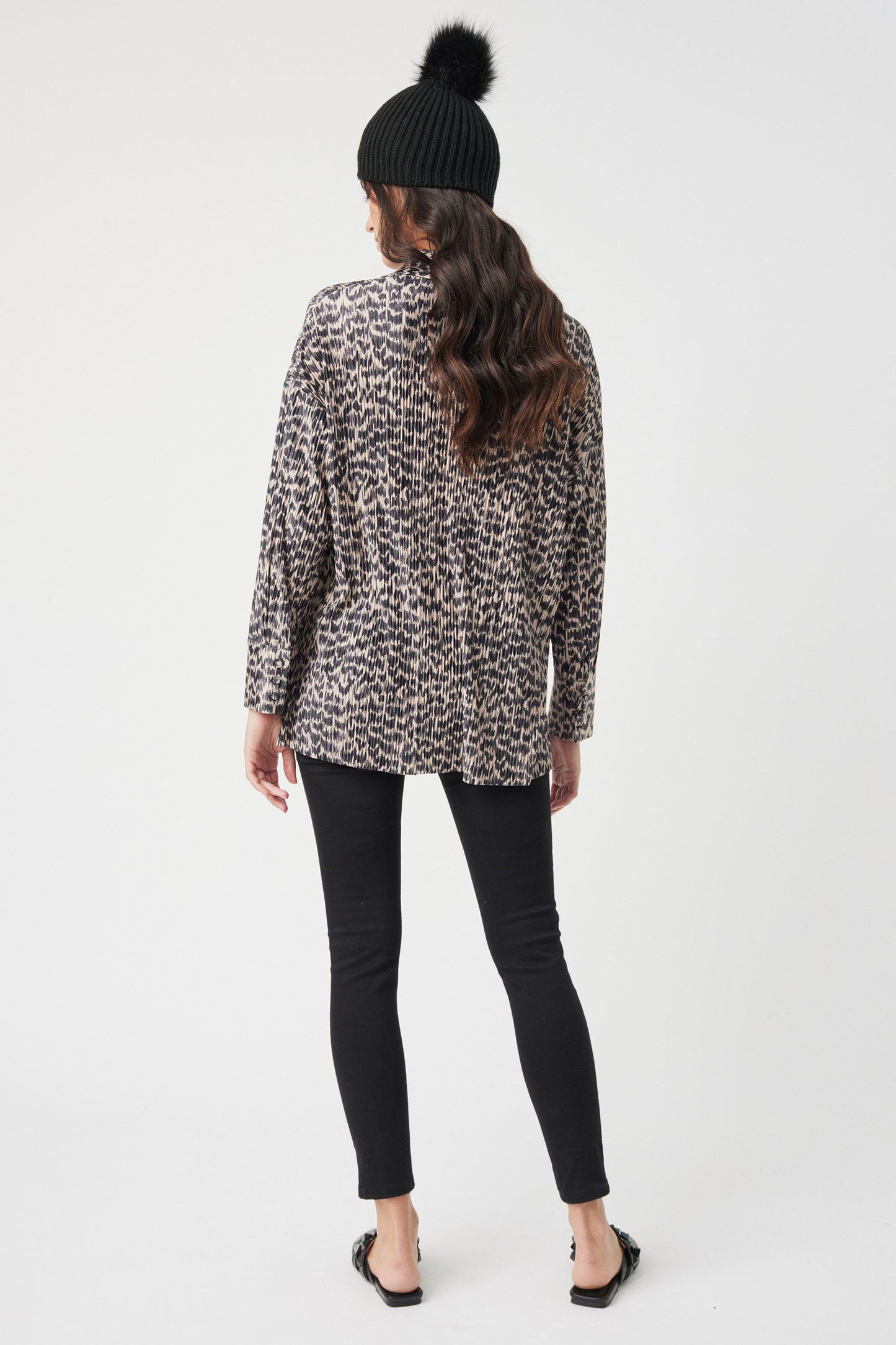 Stacey Plisse Shirt