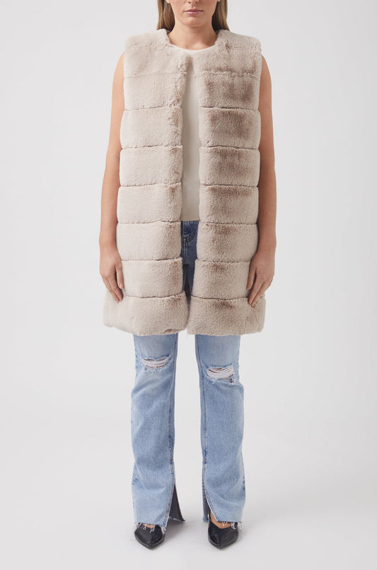 Jennifer Faux Fur Gilet