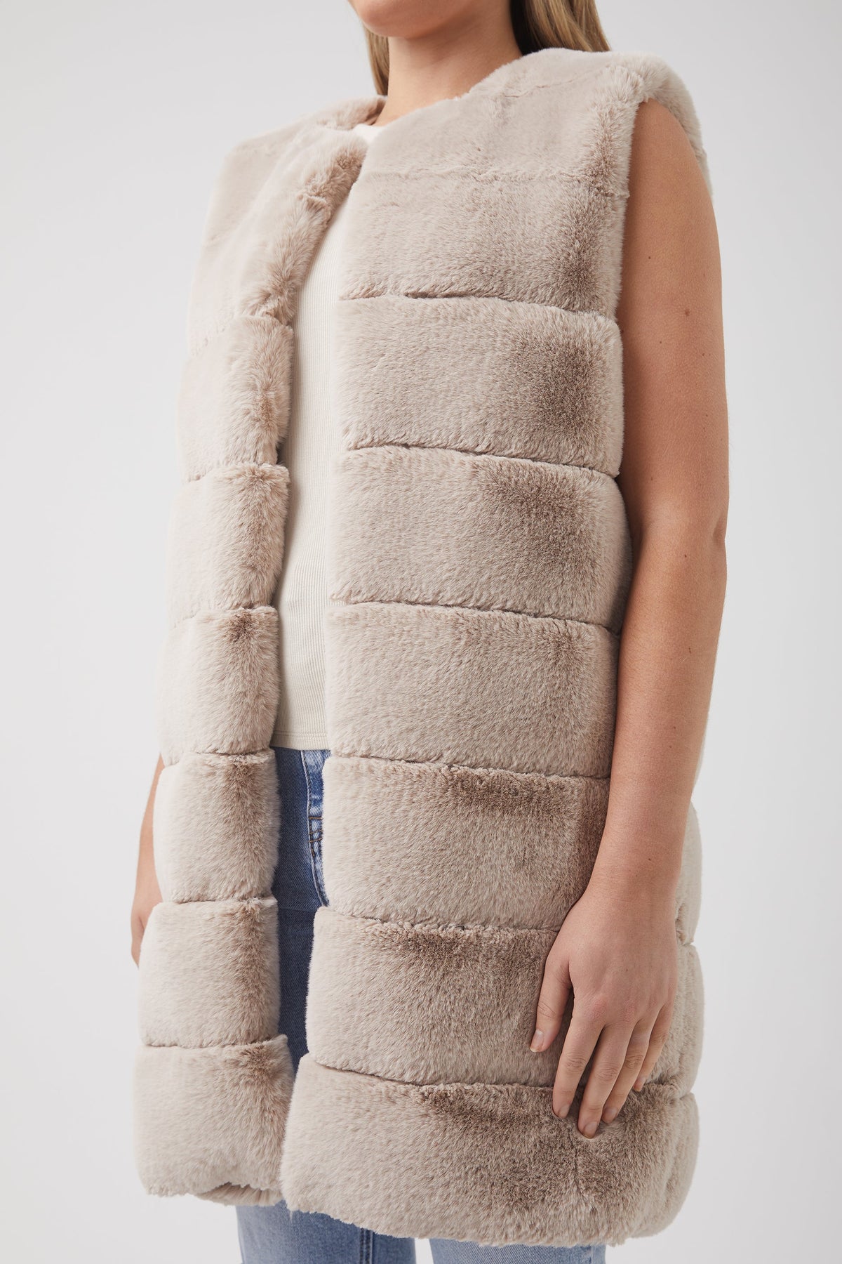 Jennifer Faux Fur Gilet