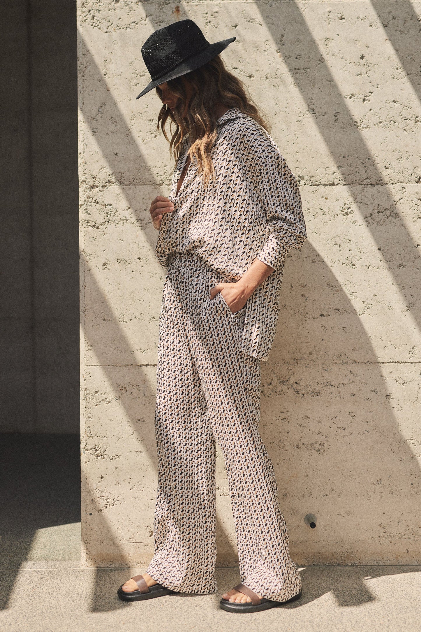 Demi Oversized Satin Shirt