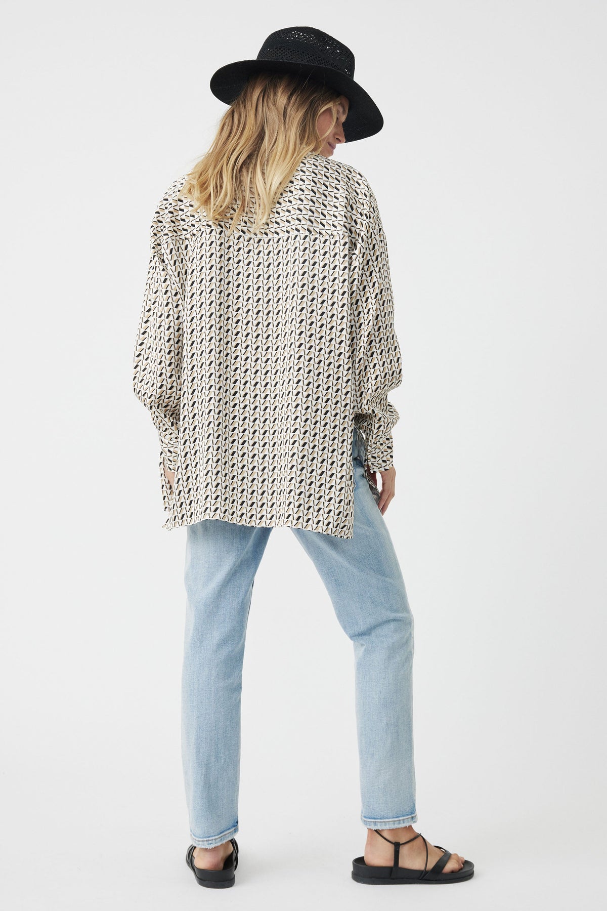 Demi Oversized Satin Shirt