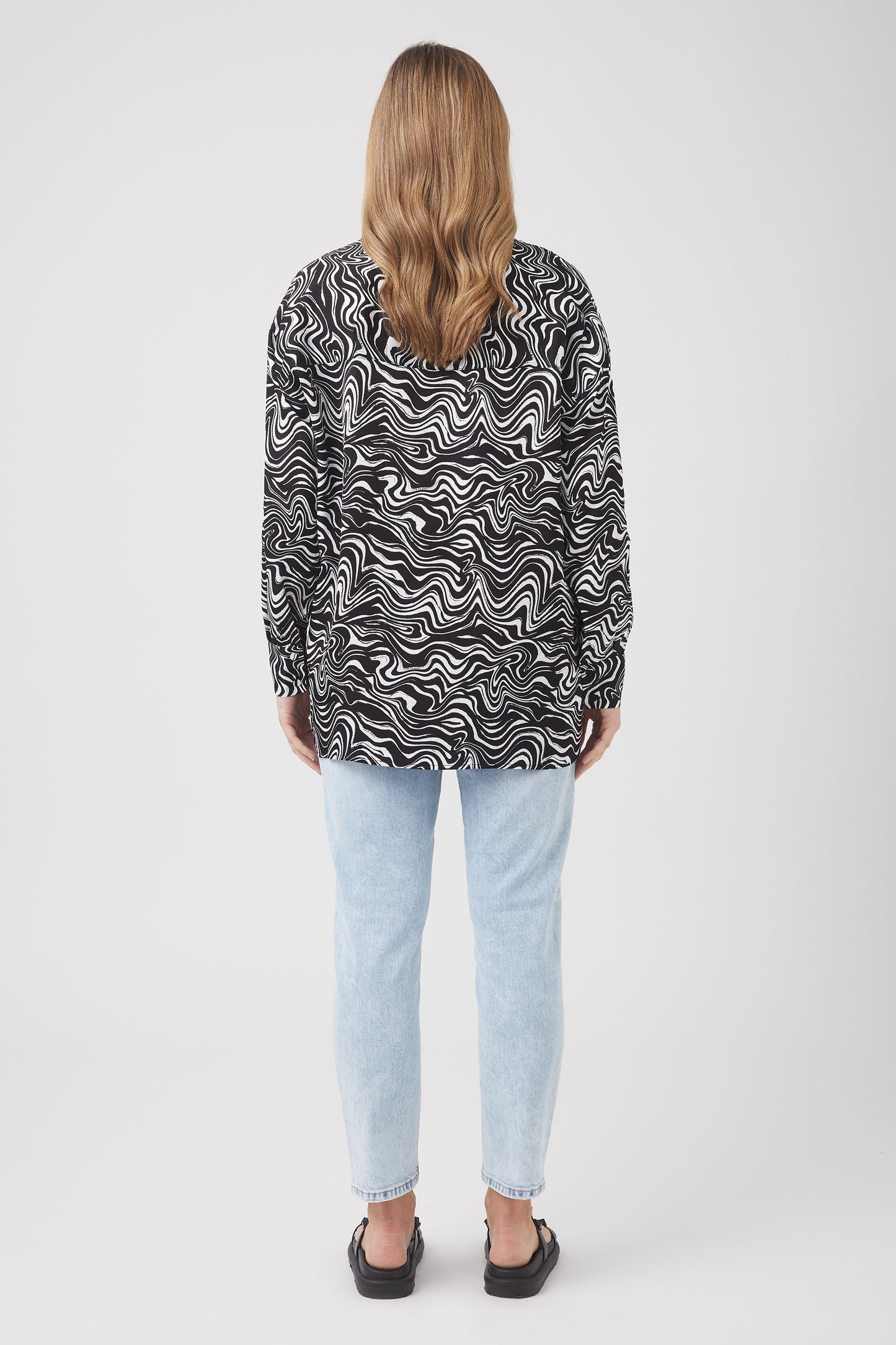Demi Oversized Satin Shirt