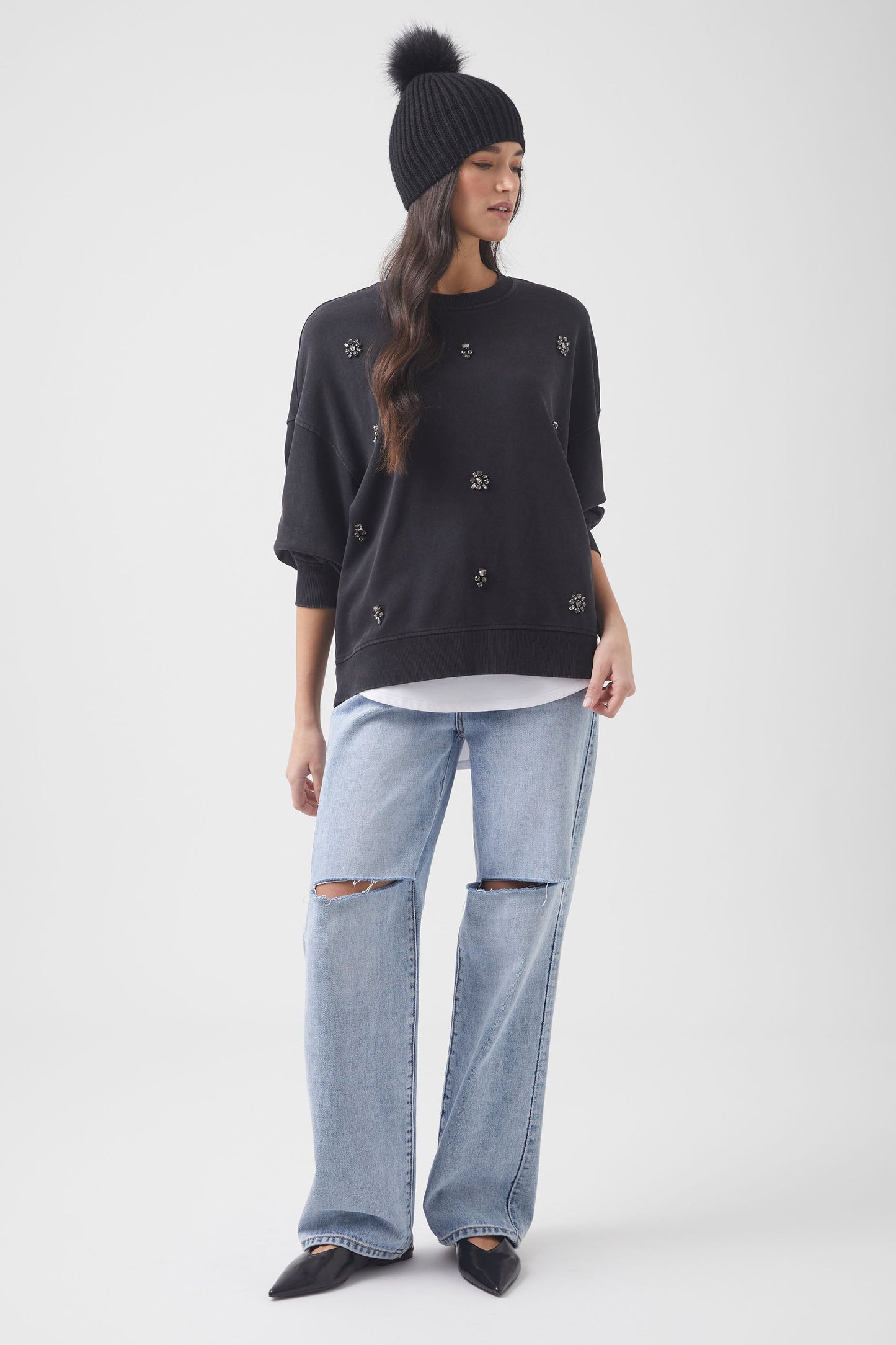 Trixie Embellished Sweat