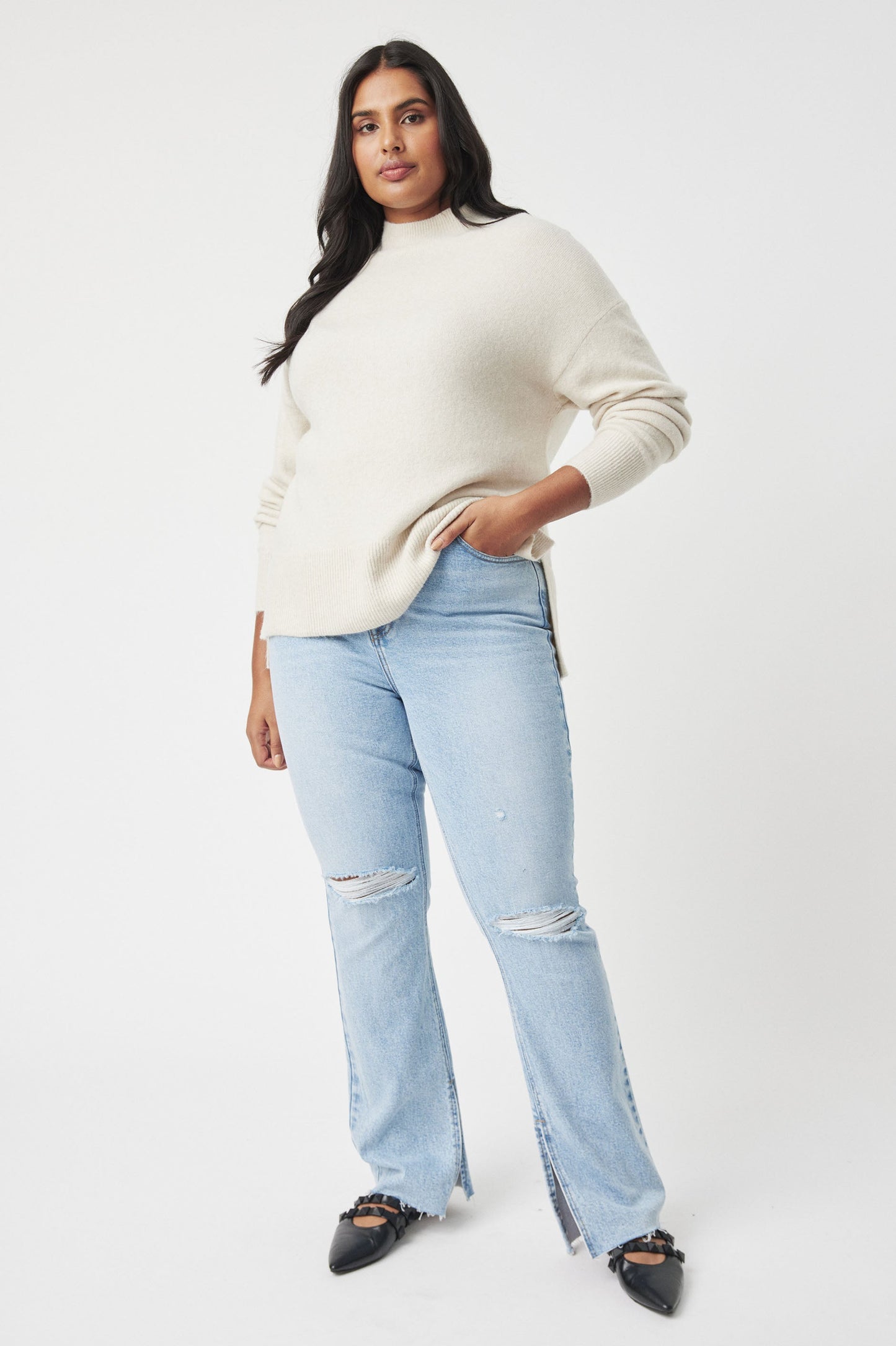 Ashley High Neck Jumper