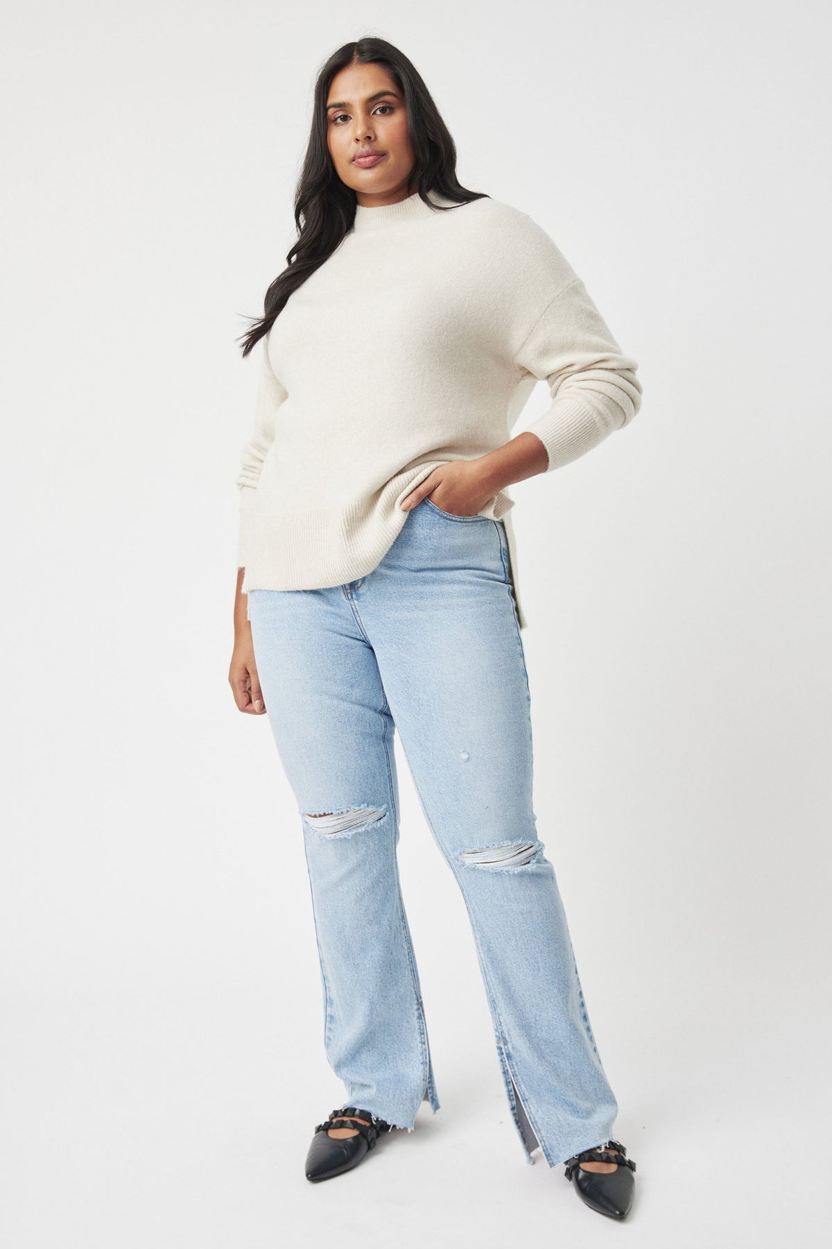 Ashley High Neck Jumper