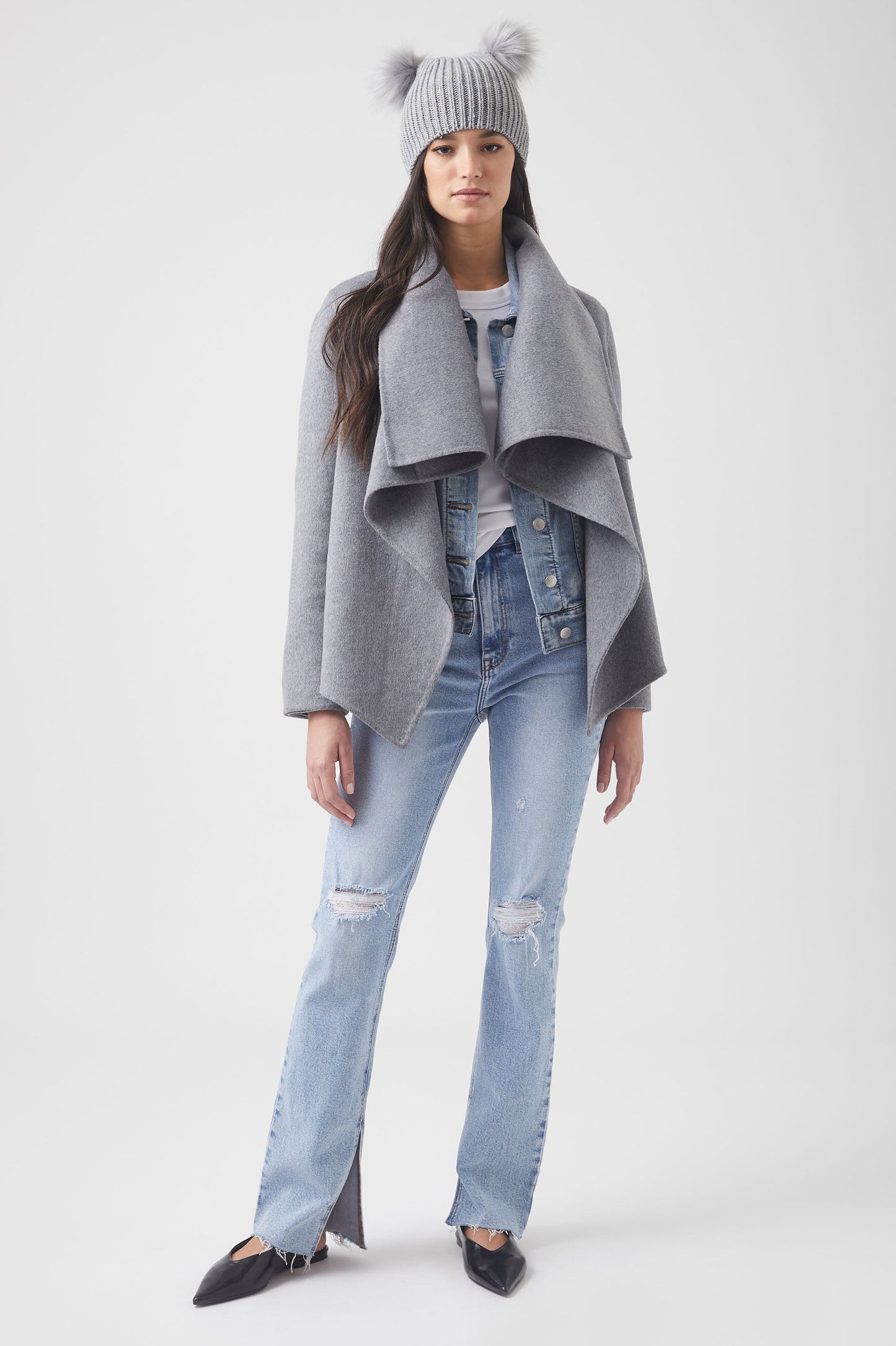 Selma Waterfall Collar Jacket