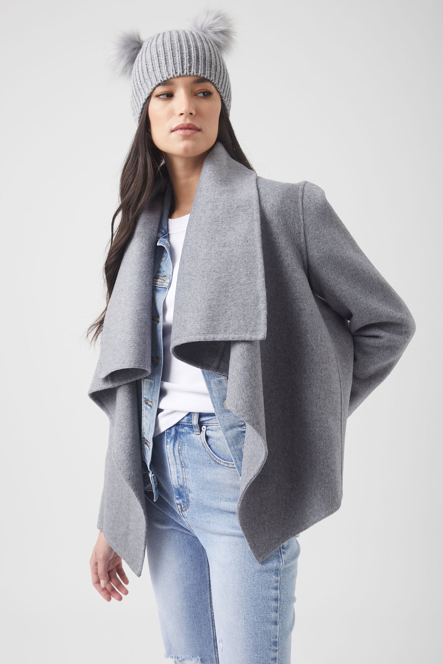 Selma Waterfall Collar Jacket