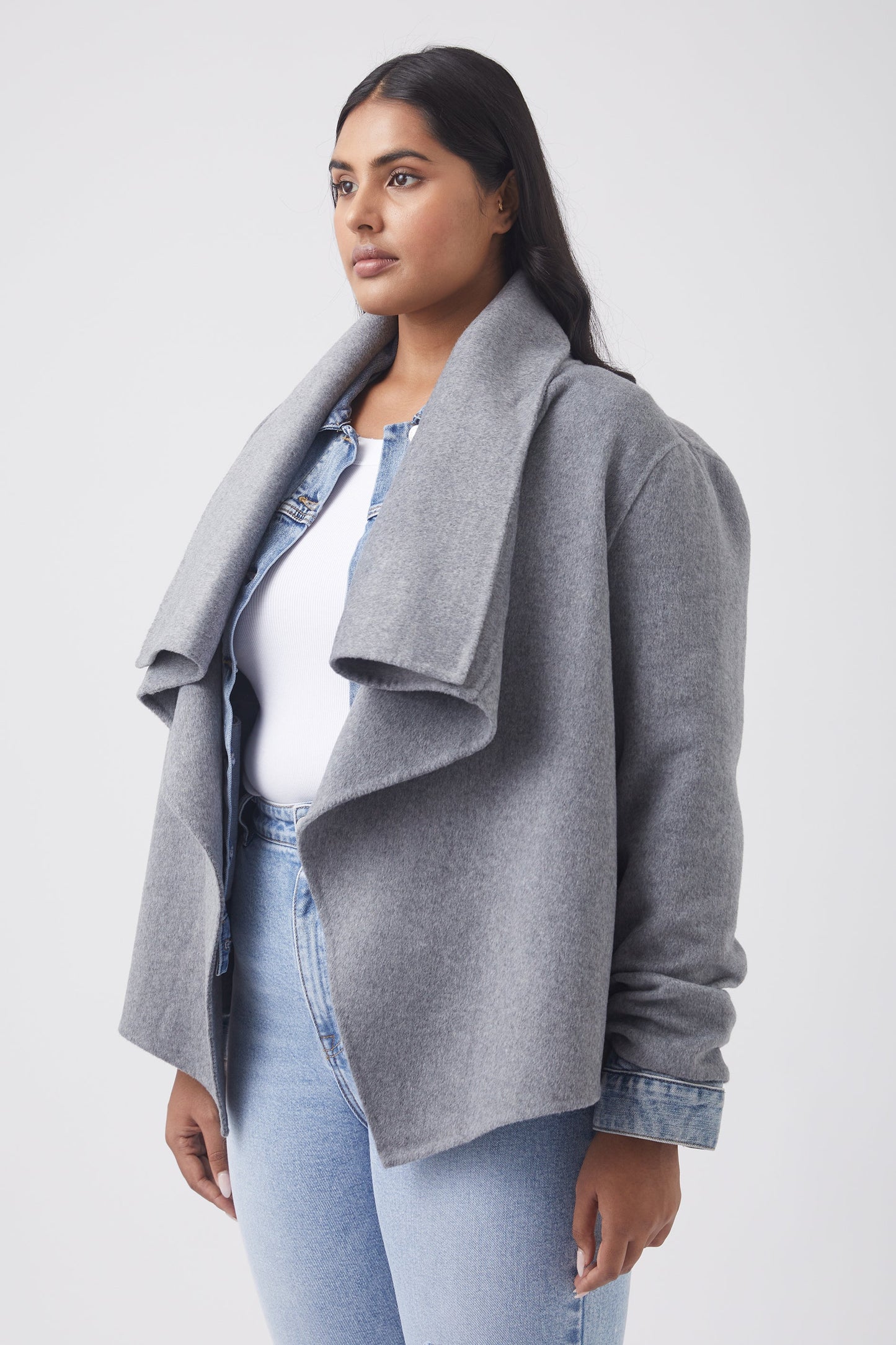 Selma Waterfall Collar Jacket