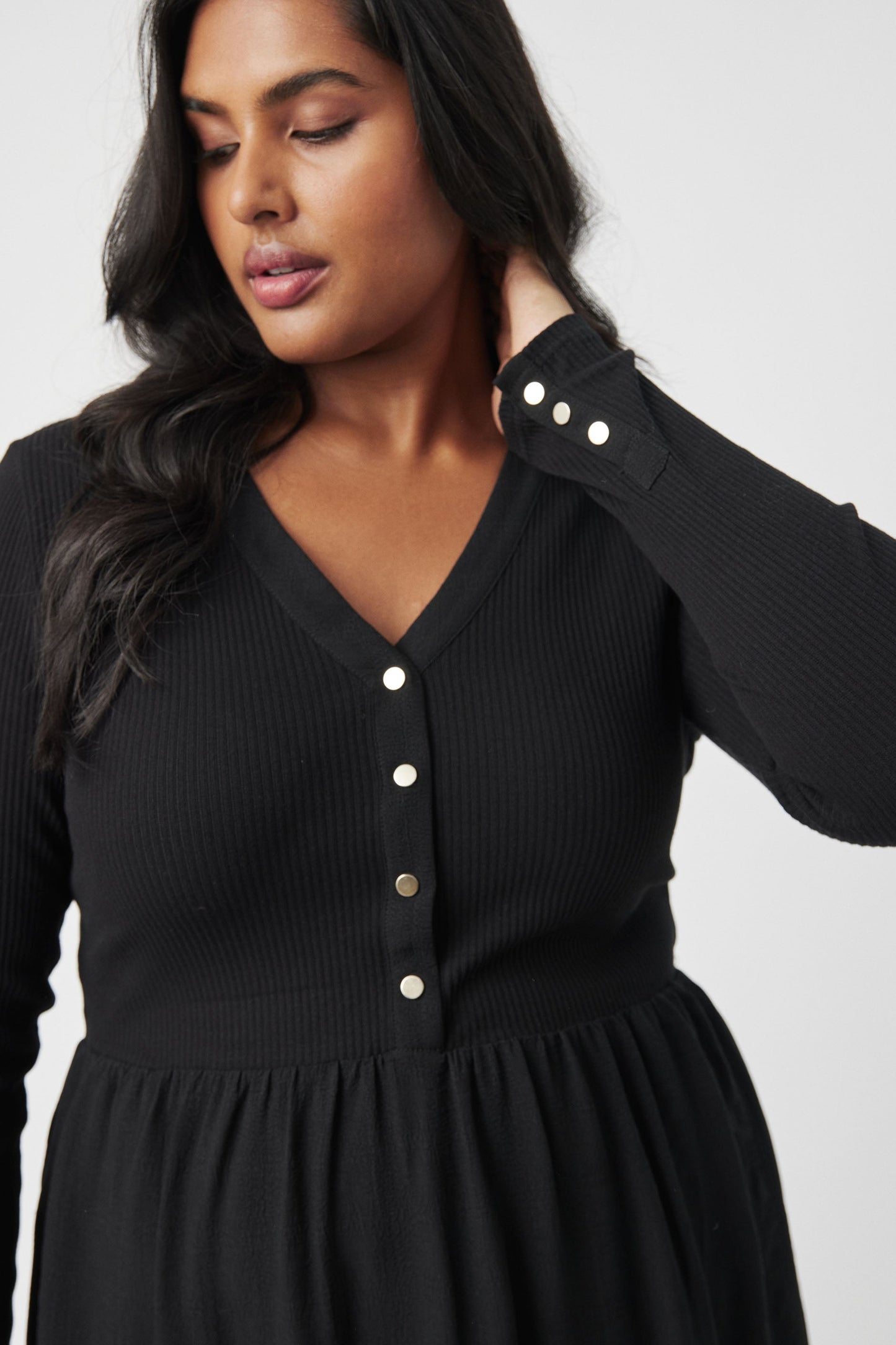 Leanne Long Sleeve Midi Dress