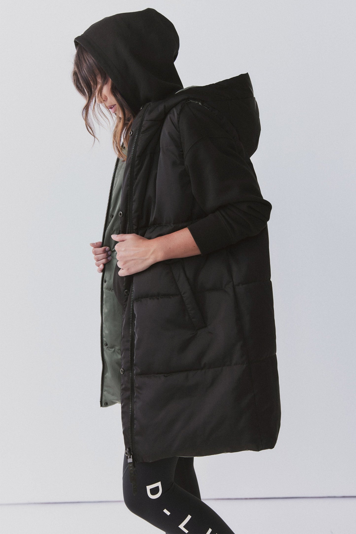 D-Luxe Reversible Puffer Vest