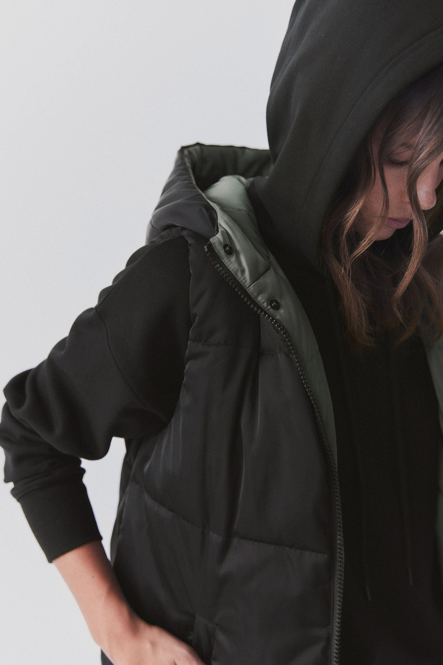 D-Luxe Reversible Puffer Vest