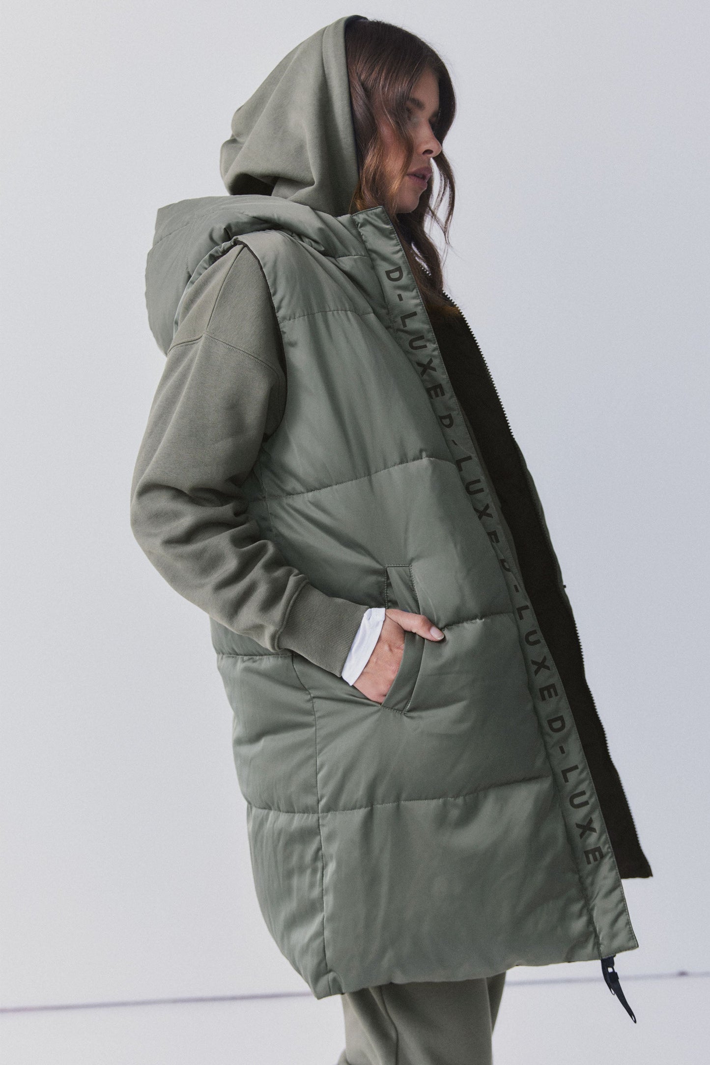 D-Luxe Reversible Puffer Vest