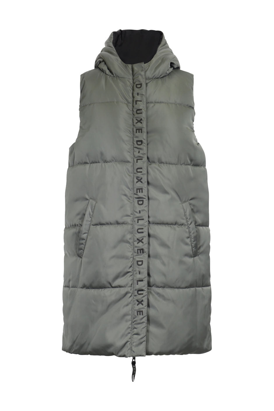 D-Luxe Reversible Puffer Vest