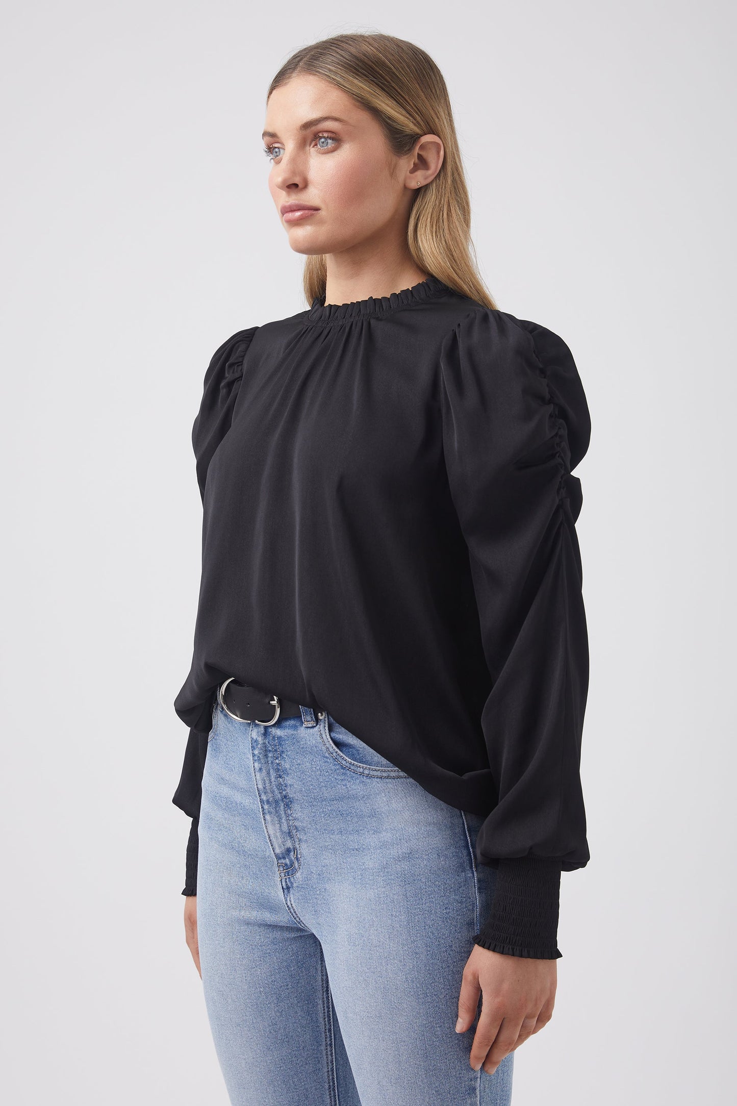 Lani Gathered Sleeve Top