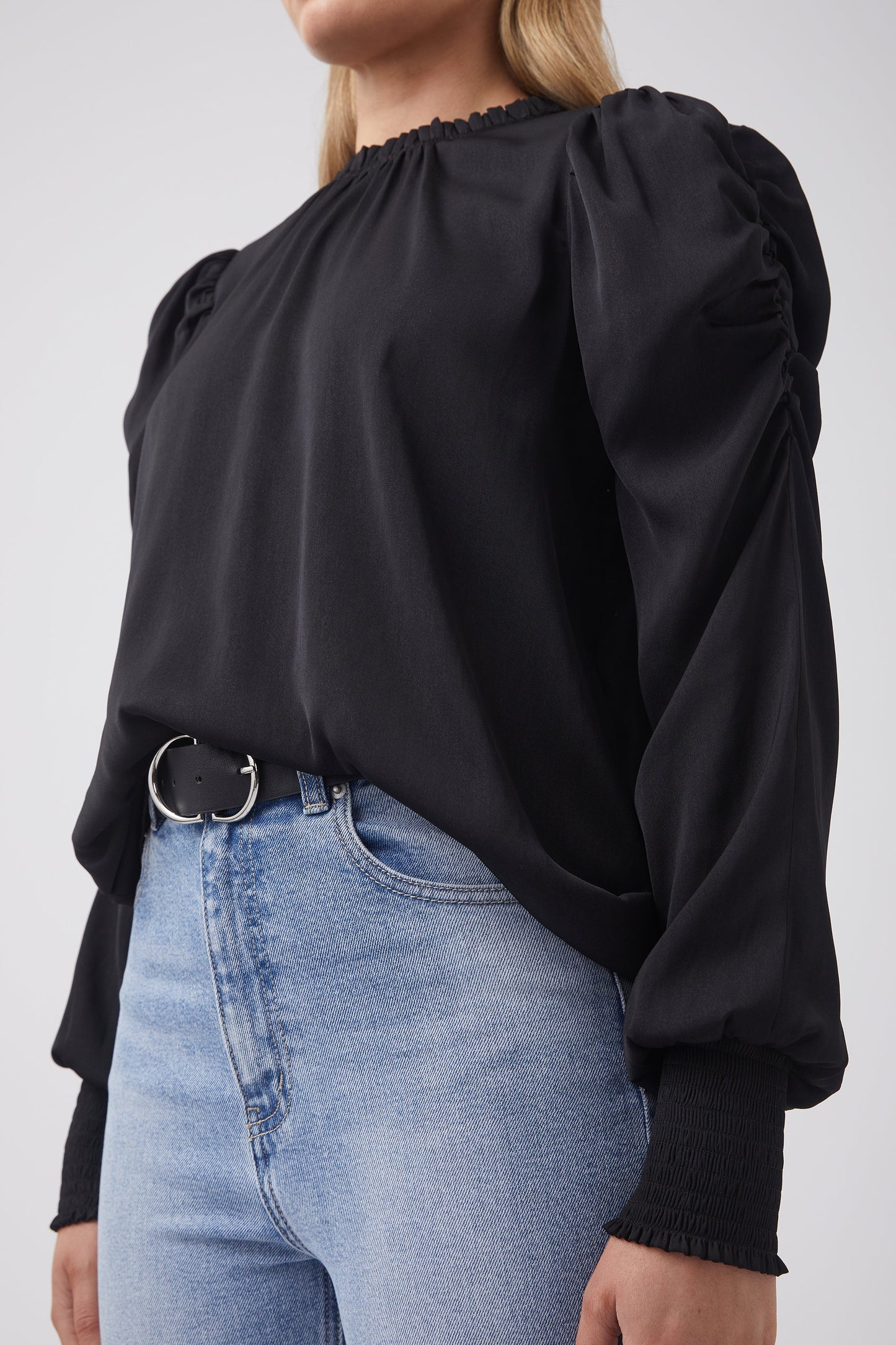 Lani Gathered Sleeve Top