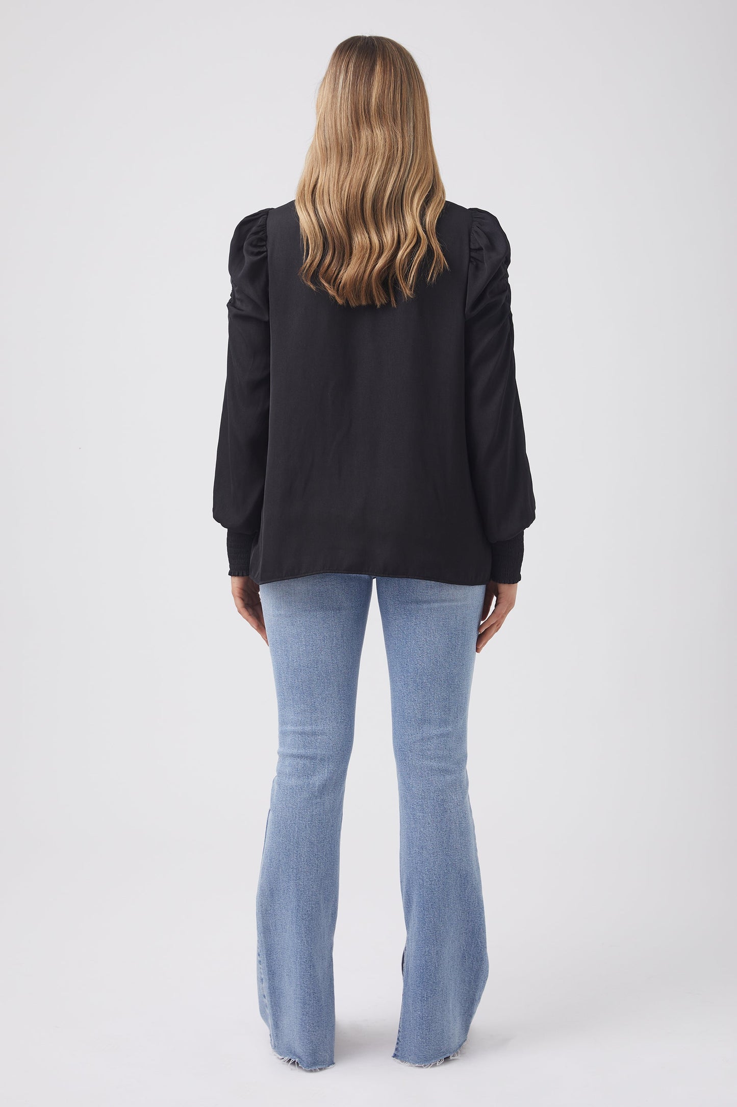 Lani Gathered Sleeve Top