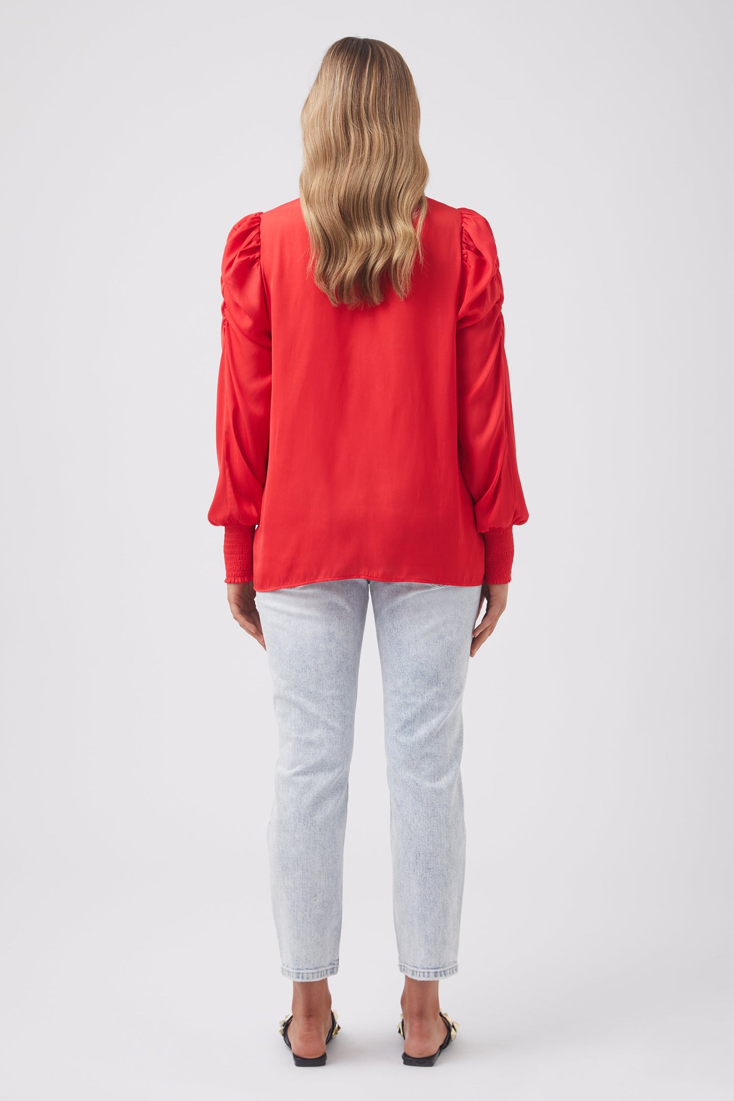 Lani Gathered Sleeve Top