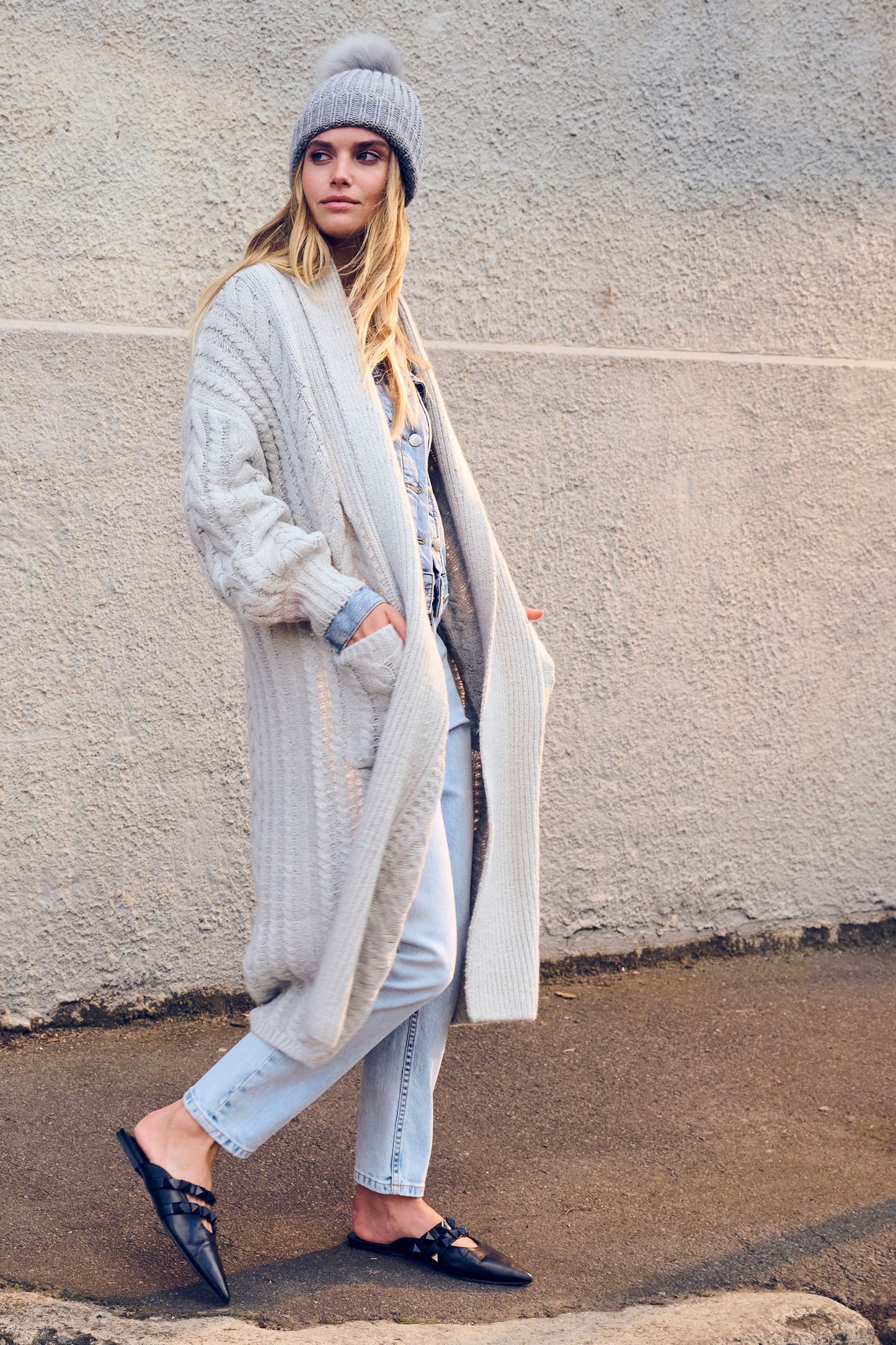 Fynn Cable Cardigan