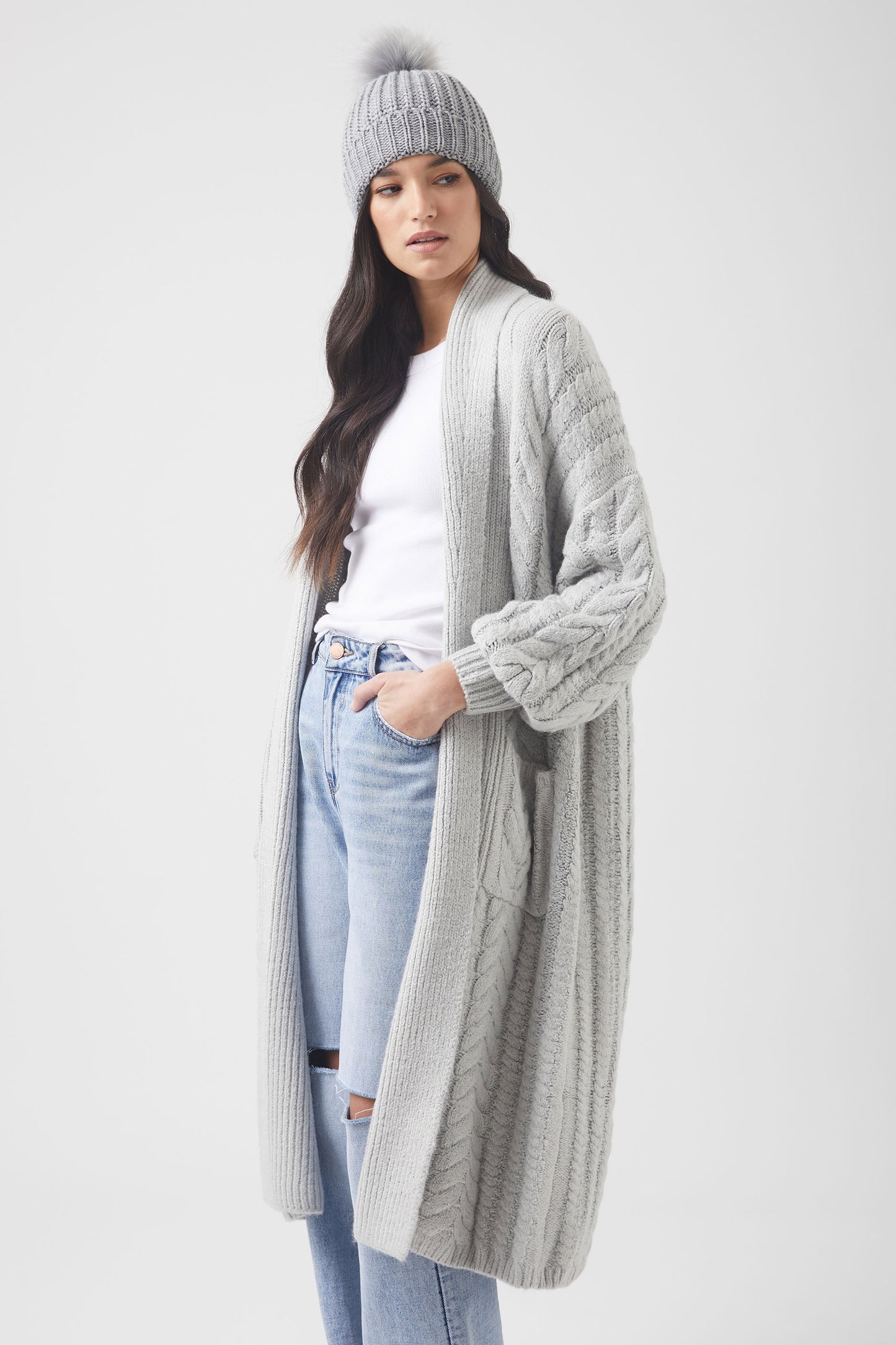Fynn Cable Cardigan
